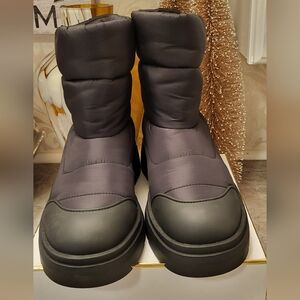 Zara Waterproof Black Winter Boots